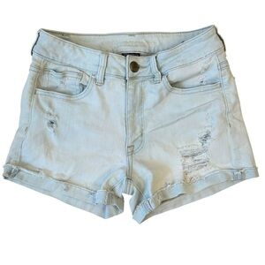 American Eagle Outfitters Light Wash Jean Shorts